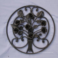 Forged Iron Decoration Ornaments Groupware Component Panels for wrought iron fence or gate